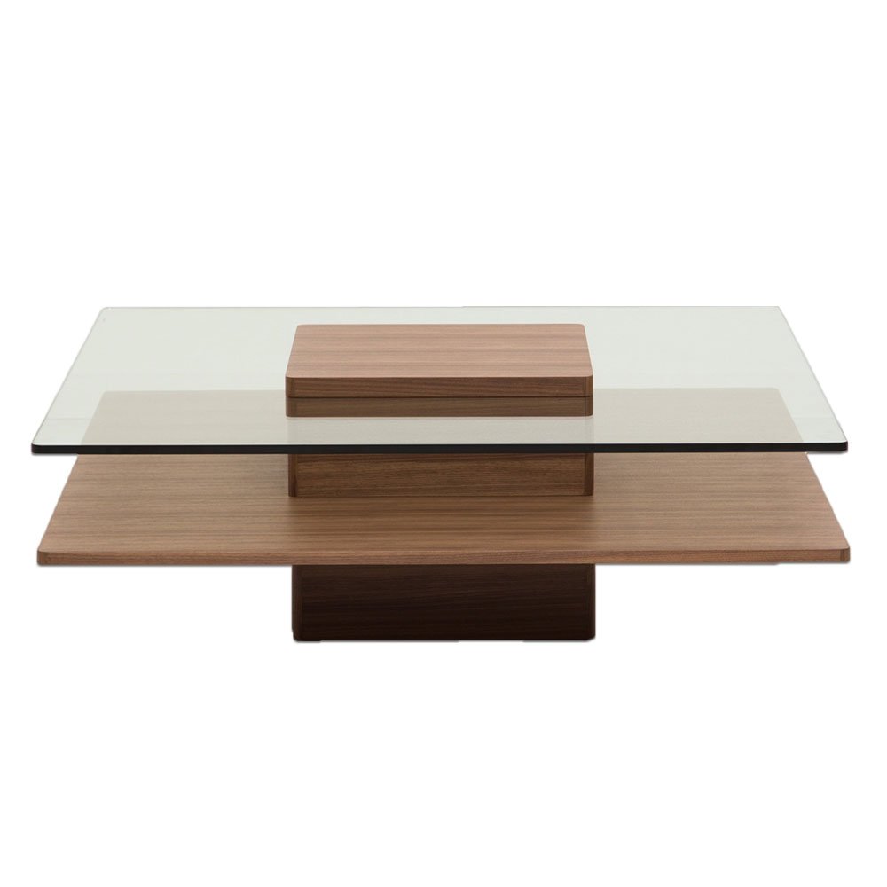 Amazon.co.jp: lushroom センターテーブル 正方形 モダン