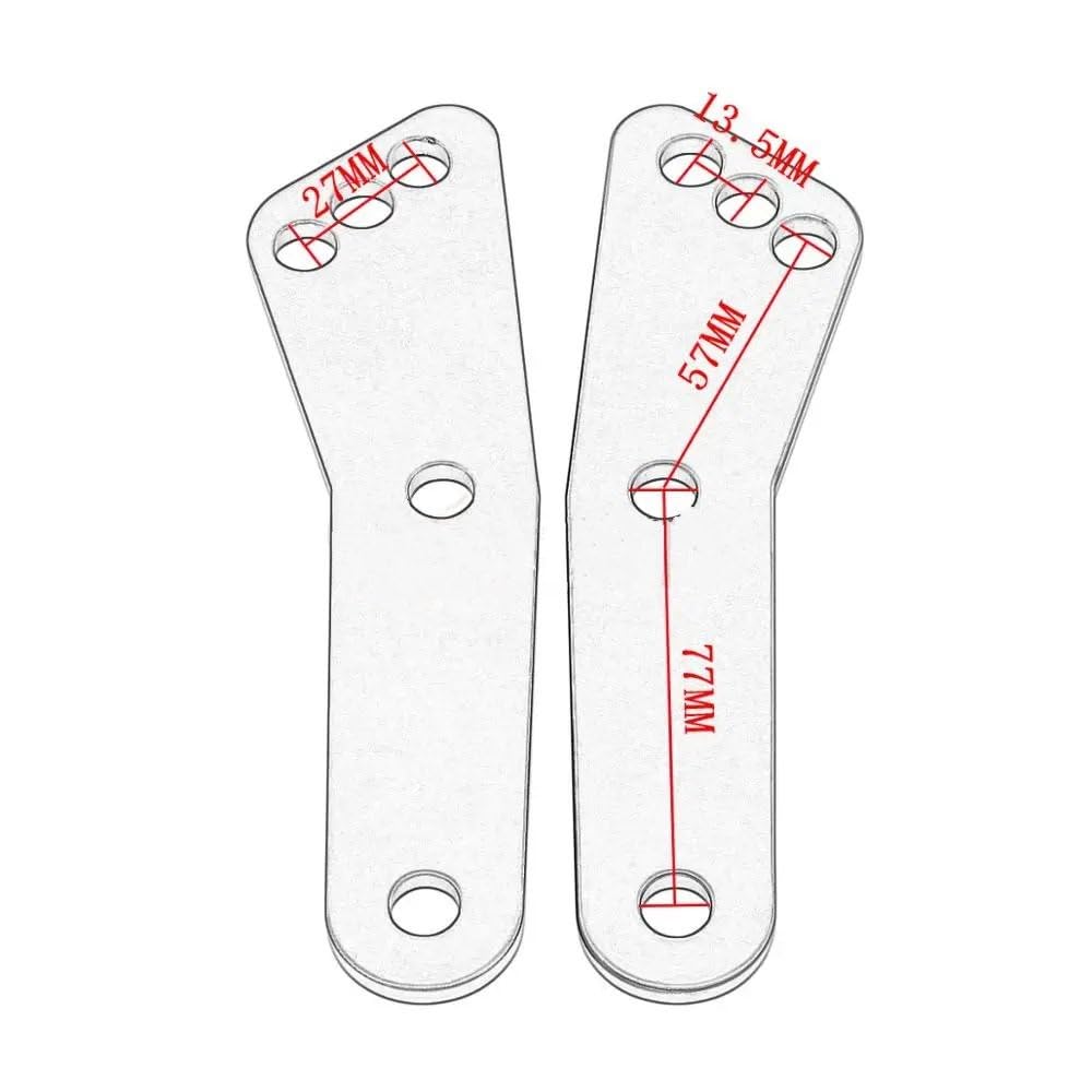 Zestaw łączników obniżających Do Honda CBR600 F2 F3 F4 F4i 1999-2006 linki obniżające Łącznik obniżający | Motorcycle Lowering Links Kit