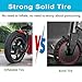 TOUBEUU Solid Tires 8.5x2 Inches for Electric Scooter, 50/75-6.1Replacement Wheels, Rubber Tyre 8-1/2'' for Gotrax GXL V2/XR/APEX & Xiaomi M365/M365 Pro/Pro 2/1S and All 8.5'' Scooter- Black(2PCS)