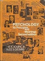 Psychology: Its Principles and Meanings Third Edition B000O93ZOA Book Cover