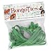 BongoTies ALL GREEN Bongo Ties A5-01-G ~ 10 Pack
