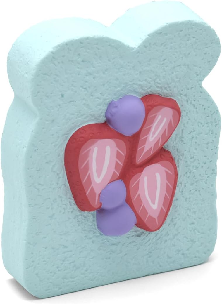 Sliced Toast Squishy Jumbo Bread Scented Stressrelief Fidget Squishies Toy Collection (Mint)