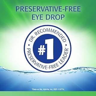 REFRESH TEARS PF Preservative-Free Artificial Tears Lubricant Eye Drops, 0.33 fl oz (10 mL)