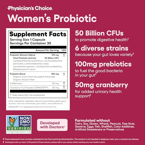 Image of Physician's CHOICE Feminine Power Duo Bundle - Vaginal Probiotic + Womens Probiotic Bundle