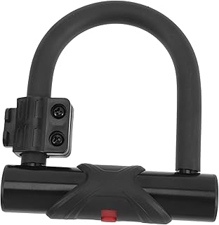 CORHAD Motorcycle Bike Motorcycle Riding Gear Convenient Bike Lock U Lock Sturdy Motorcycle Lock Convenient Motorcycle Lock Sturdy Cycle Lock Outdoor Cycle Lock U-Lock U-Shaped Lock Major