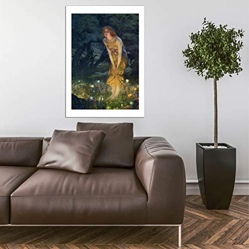 Impression d'art encadrée Midsummer Eve Edward Hughes pour salon chic - 5