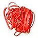 CanDo Red Rubber Bands, Latex-Free, 25 Count