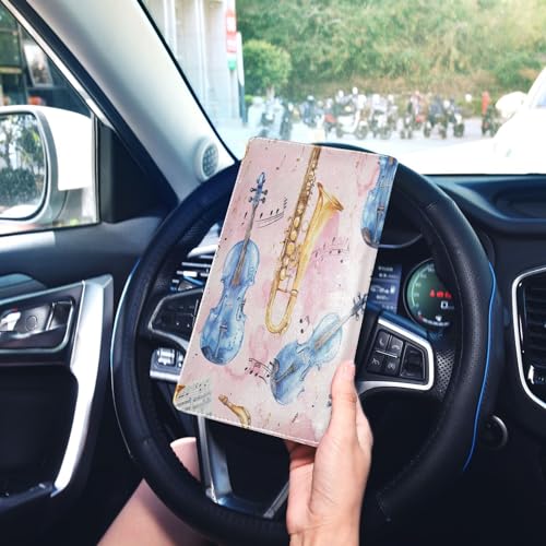 Organizador para carro de cuero miniatura 7