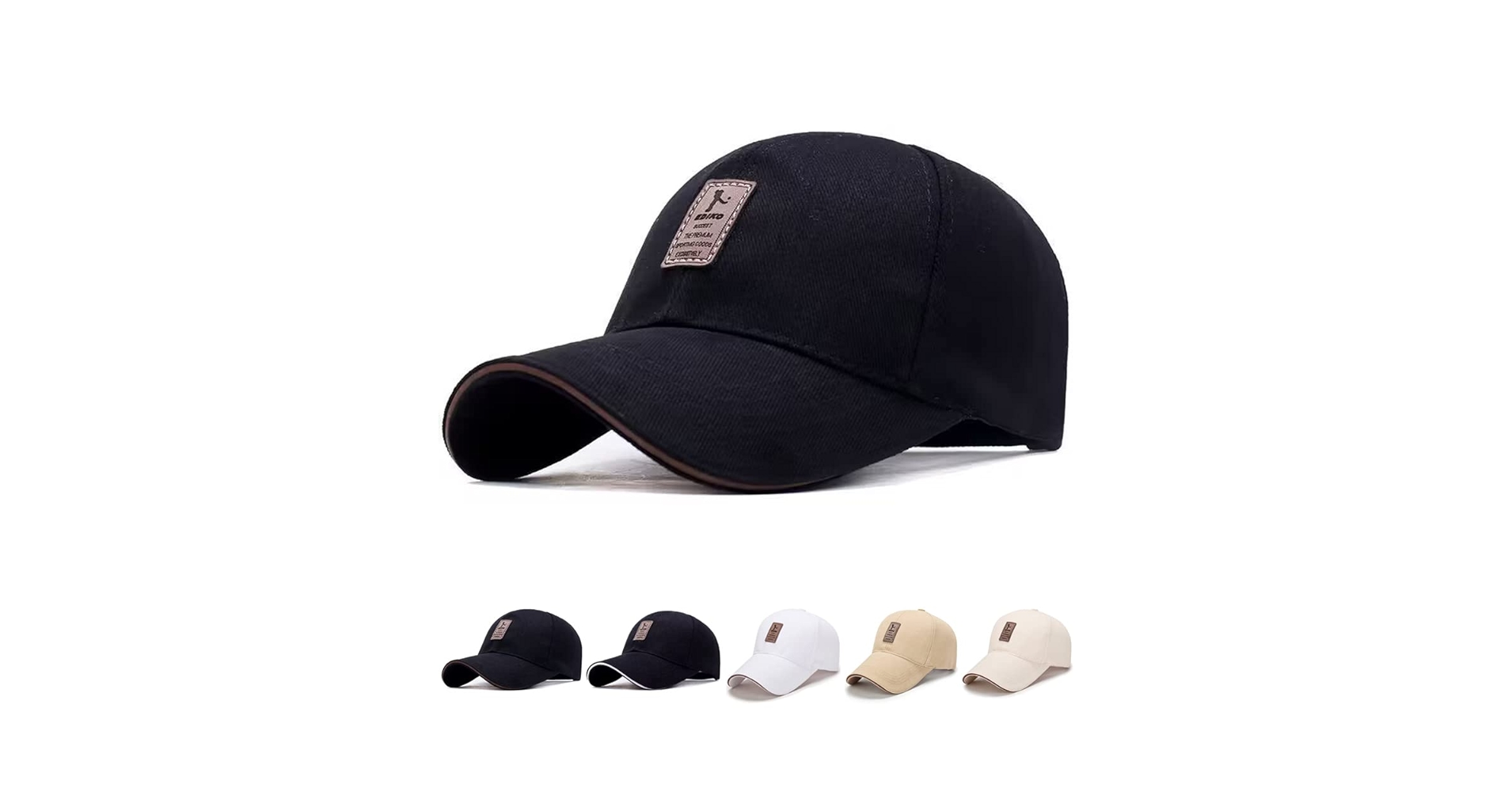 帽子 6CRAYON Vintage Flat Baseball Cap Black 6CRAYON Flat Brimmed Baseball Cap – 96Dragon Studio