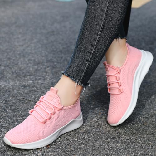 Image of Womens Running Shoes Lightweight Comfortable Walking Fashion Gym Sneakers Non Slip Workout Tennis Shoes