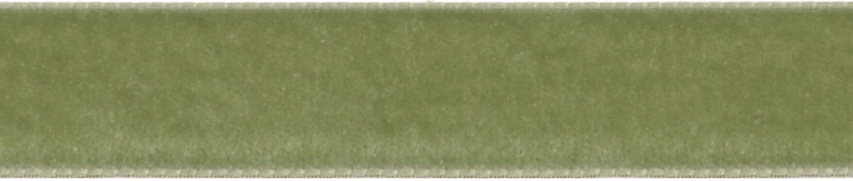 Berisfords Velvet Ribbon, Khaki, 102 x 56 x 102 cm