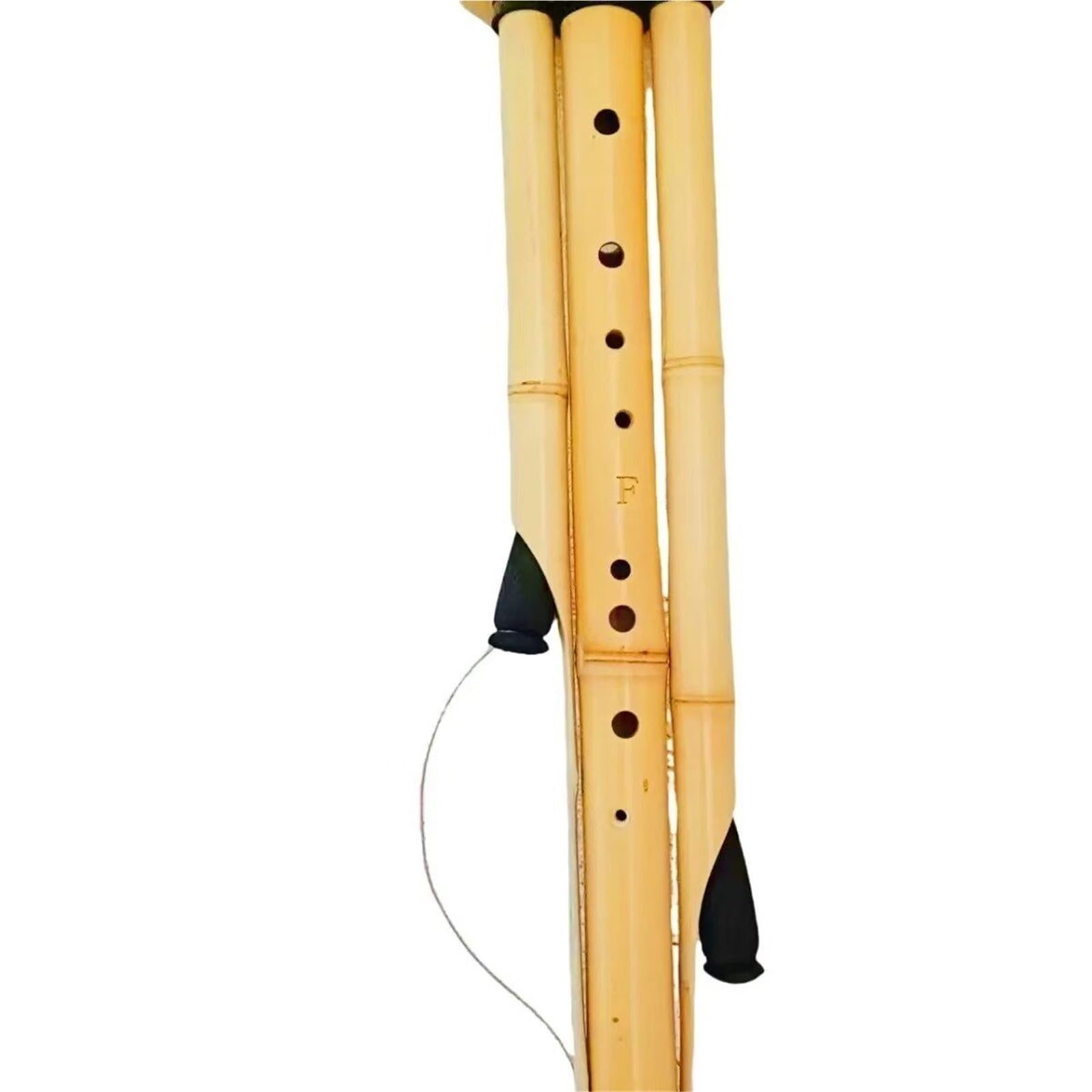 Hulusi Flute Bb Major I GF Profesjonalne Wykonanie Dla Dorosłych Dziewięciootworowych Instrumentów Muzycznych Hulusi(F major)