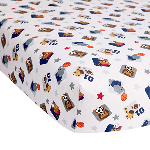 Image of Lambs & Ivy Future All-Star Crib Sheet