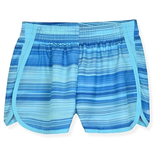 C9 Champion Girls Shorts - 2 Pack Athletic Woven Running Shorts for Kids3