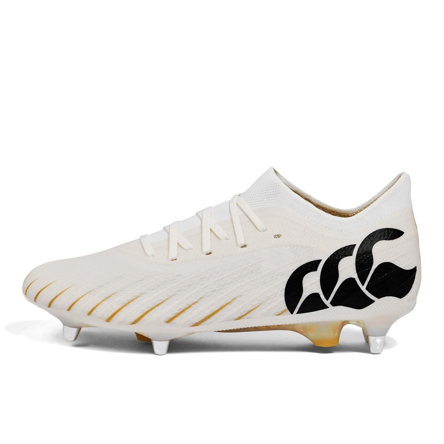 Canterbury Men's White Speed Elite Soft Ground Rugby Boots in Size 7, Sports Direct