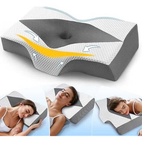 Hydomi Memory Foam Neck Support Pillow Cover