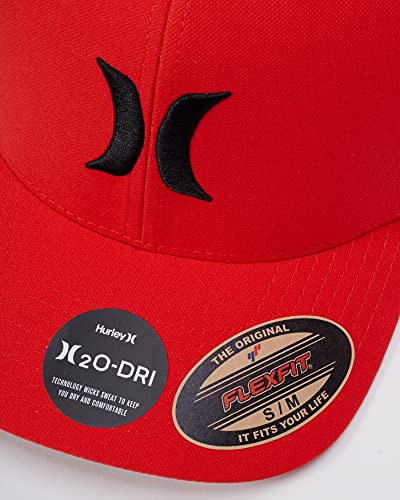 Image of Hurley Men's Caps - One & Only Flexfit Baseball Cap - Fitted Hats for Men (S-XL)