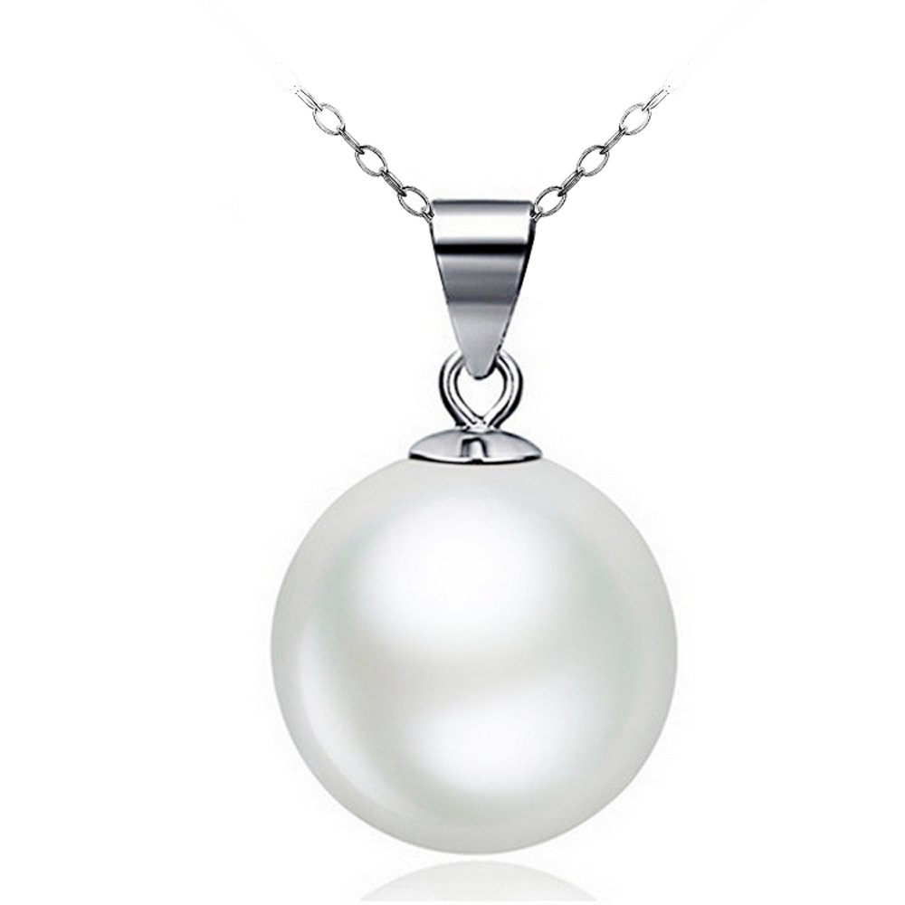 Genuine 925 Sterling Silver White Pearl Office Wear Pendant by Via Mazzini-picture-38