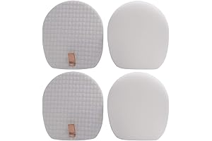 Compatible 2-Sets Pre-Motor Foam & Felt Filters for Shark Rocket Pro Cordless Stick Vacuums