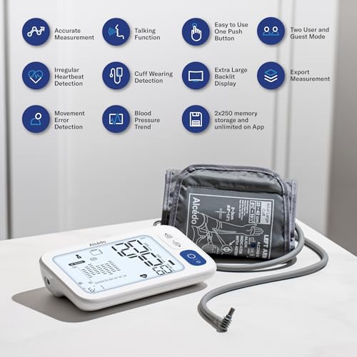 Alcedo ABP-2088-T Bluetooth Blood Pressure Monitor thumb #4