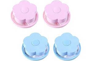 4PCS Washing Machine Lint Filter Mesh Bag Laundry Ball