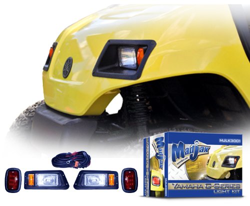 Madjax Premium Yamaha G14, G16, G19, G22 Golf Cart Headlight - Light Kit (Mjlk3001)