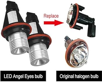 ルビーセル Amazon.com: ePathChina 2pcs Error Free LED Angel Eyes Marker
