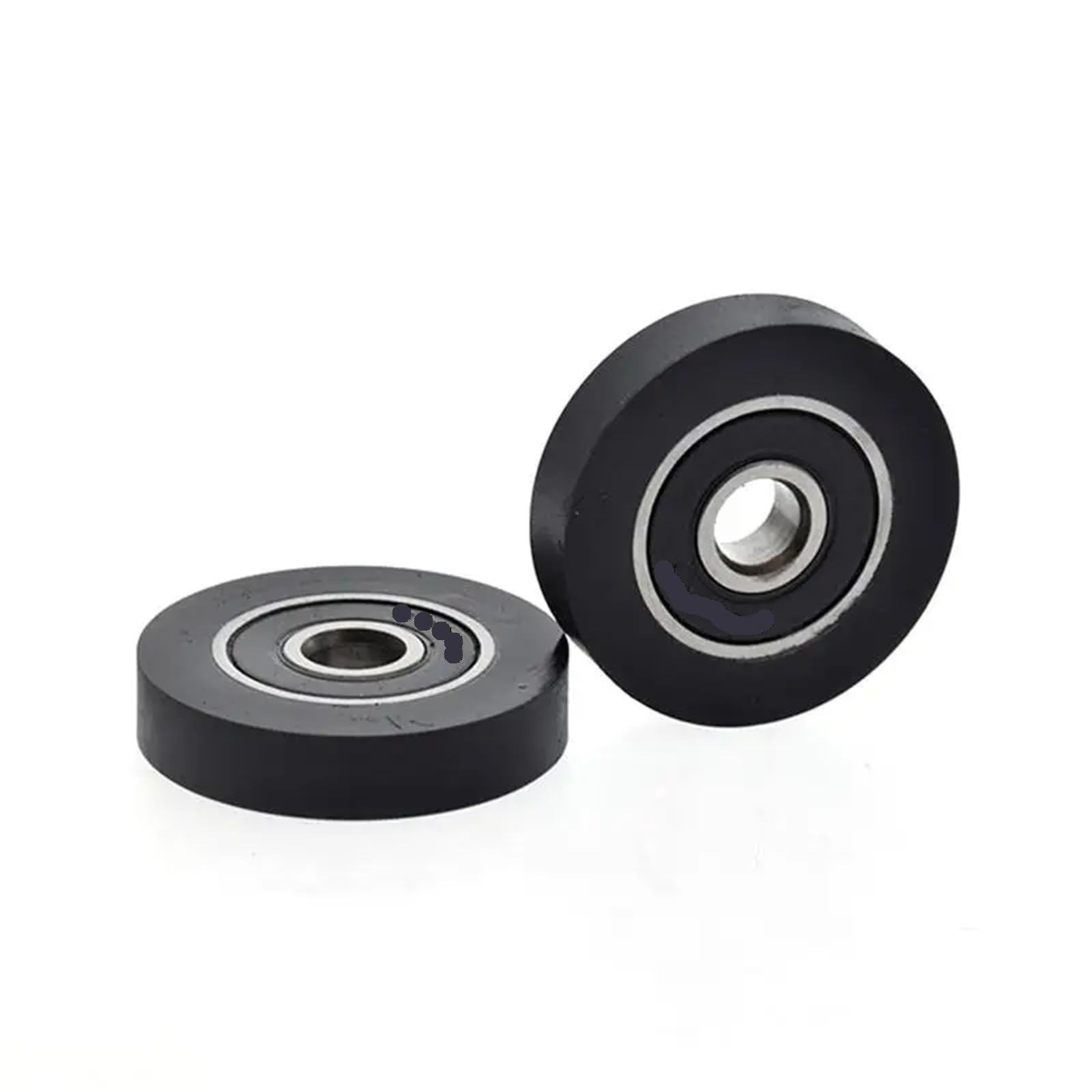 Compatibile con ruota guida in PU 6x28x6mm 626RS 10/50 pezzi | Ruota guida silenziosa in PU con cuscinetto 626RS for sistemi di trasporto.(10pcs)