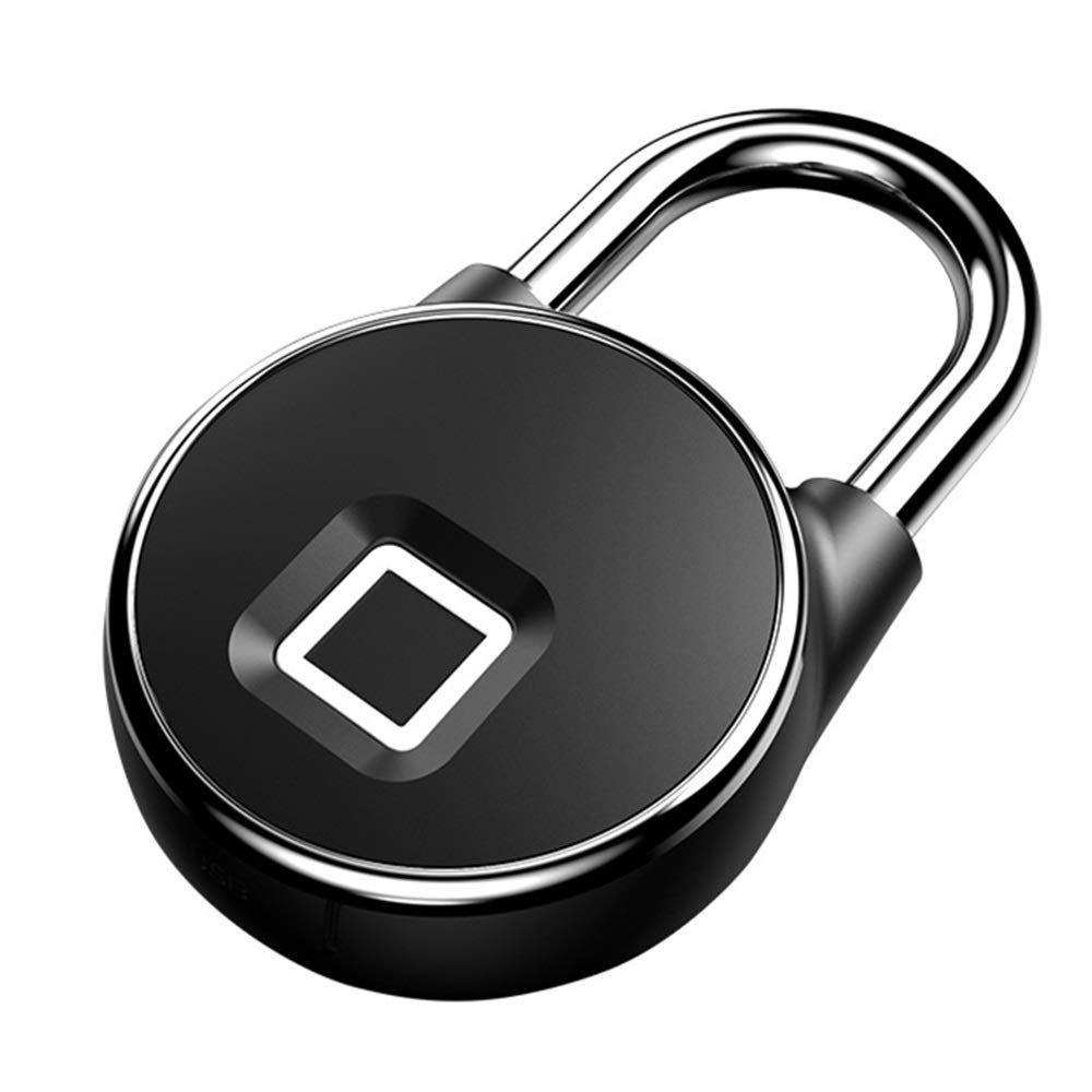Candado Inteligente con Huella Dactilar Lock de huellas dactilares antirrobo con candado impermeable inteligente para Seguridad