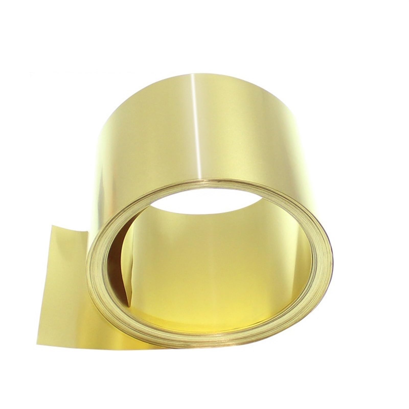 metal socket Brass Strip Thickness Thin 0.01mm to 0.05mm 0.5mm x 100mm Brass Sheet Brass Sheet Brass Plate H62 1 Meter Raw Materials (Color : T0.3xW100mm)