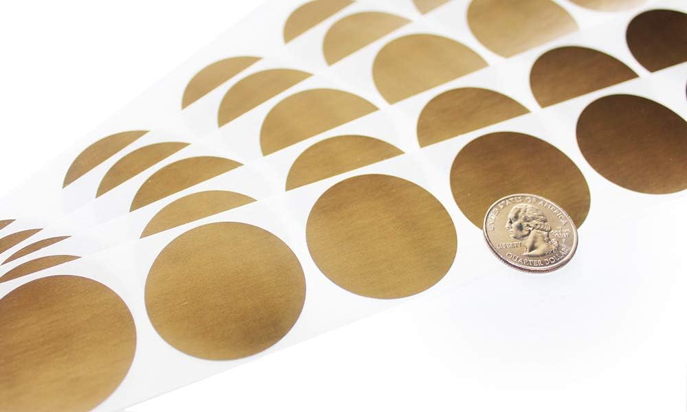 1.5" Round Gold