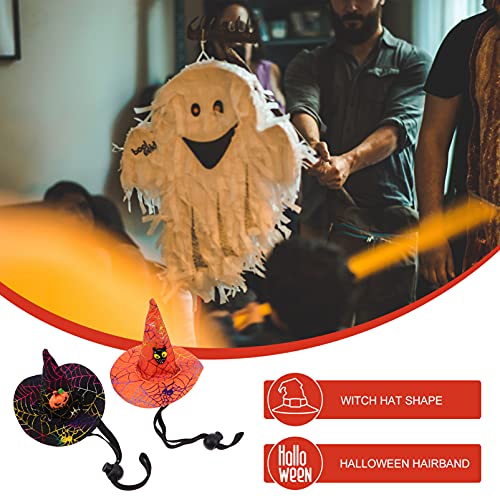Disfraz Halloween Sombrero Hechicera para Mascotas miniatura 7