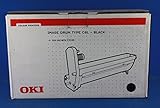 Couleur d'impression : Noir OKI Black Image Drum – Tambour de imprimante (14000 Pages, Noir, Noir)