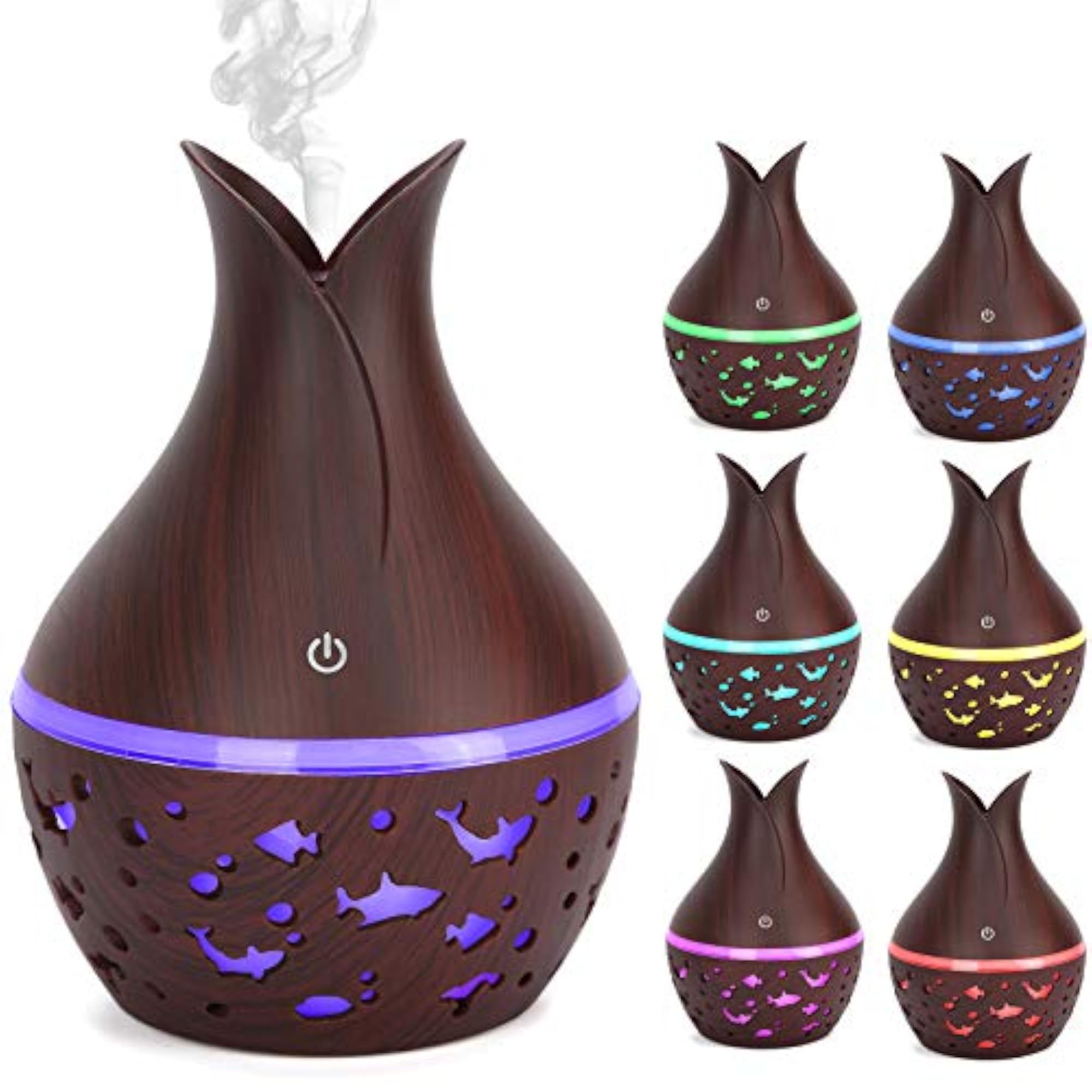 Ubersweet Air Humidifier, Stylish Shape Aroma Diffuser