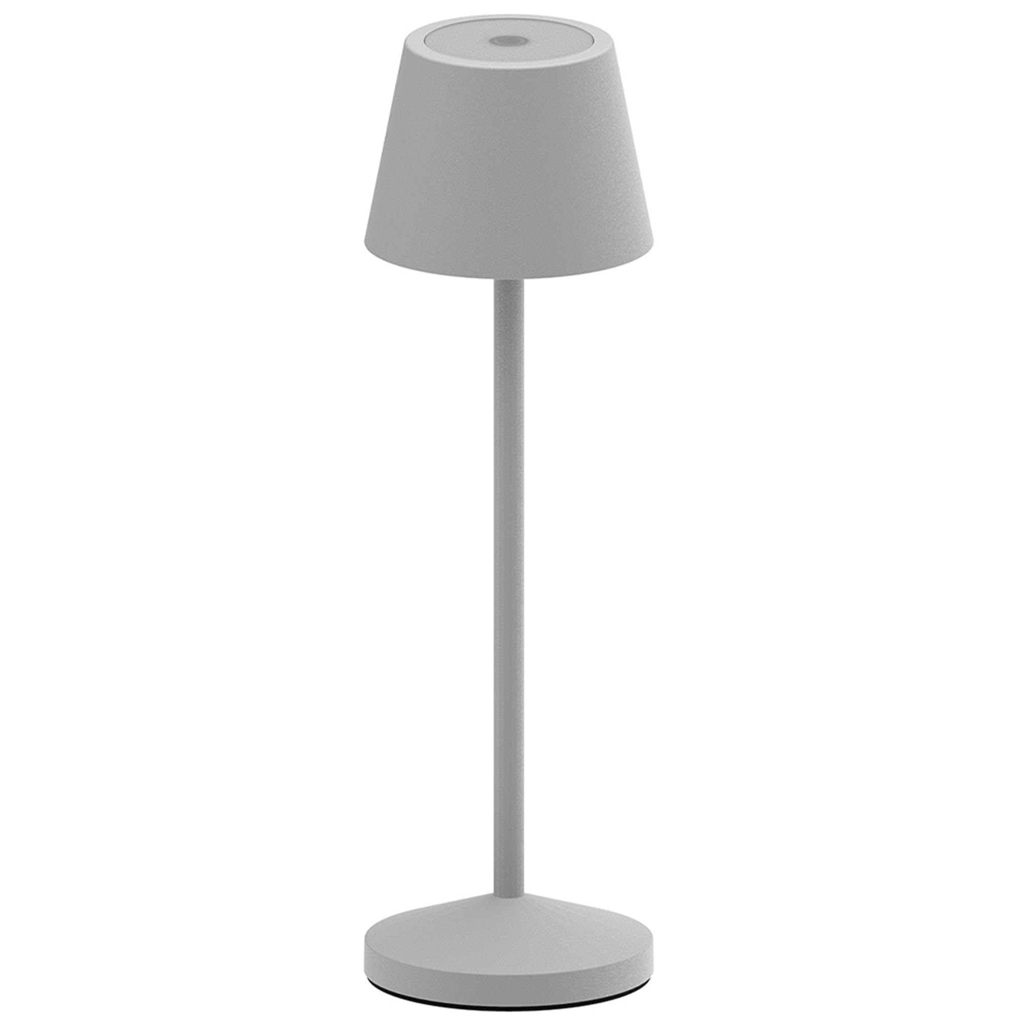 Lumisky EMILY Tischleuchte, kabellos, LED, warmweiß, dimmbar, Höhe 25 cm, Grau