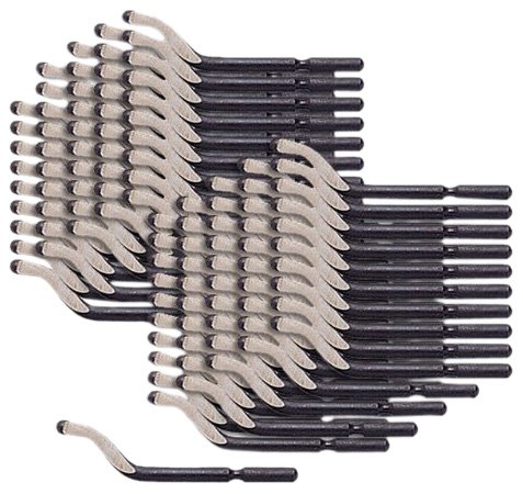 SHAVIV 29148 E100 Heavy Duty High-Speed Steel Deburring Blades (Bulk Pack Box of 100)