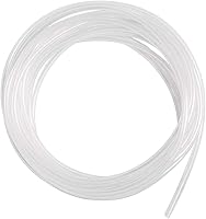 Vista 7 de Quickun - Tubo de silicona pura, 5mm ID x 8mm OD; tubo de grado alimentario para alta temperatura, manguera de silicona pura para cerveza casera