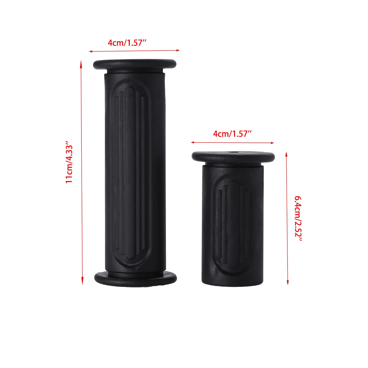KAMIER - Puños de manubrio para Razor MX350 MX400 MX650 MX500 SX500 Mcgrath Dirt Bike E325 E300 E200 E100 Pocket Mod Electric Scooter Dirt Quad 4 Wheeler RSF650 Off Road Motocross Mini Pocket Bike
