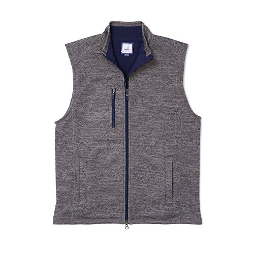 johnnie-O Tahoe 2-Way Zip Front Fleece Vest