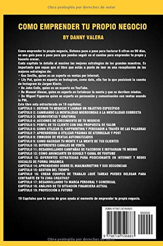 Miniatura 2 de COMO EMPRENDER TU PROPIO NEGOCIO SISTEMA PASO A PASO PARA FACTURAR 6 CIFRAS EN 90 DIAS Y ALCANZAR LA LIBERTAD FINANCIERA (Spanish Edition)