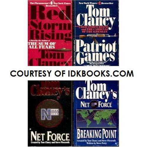 TOM CLANCY: Red Storm Rising **PLUS 3 FREE GIFTS: Patriot Games, Net ...