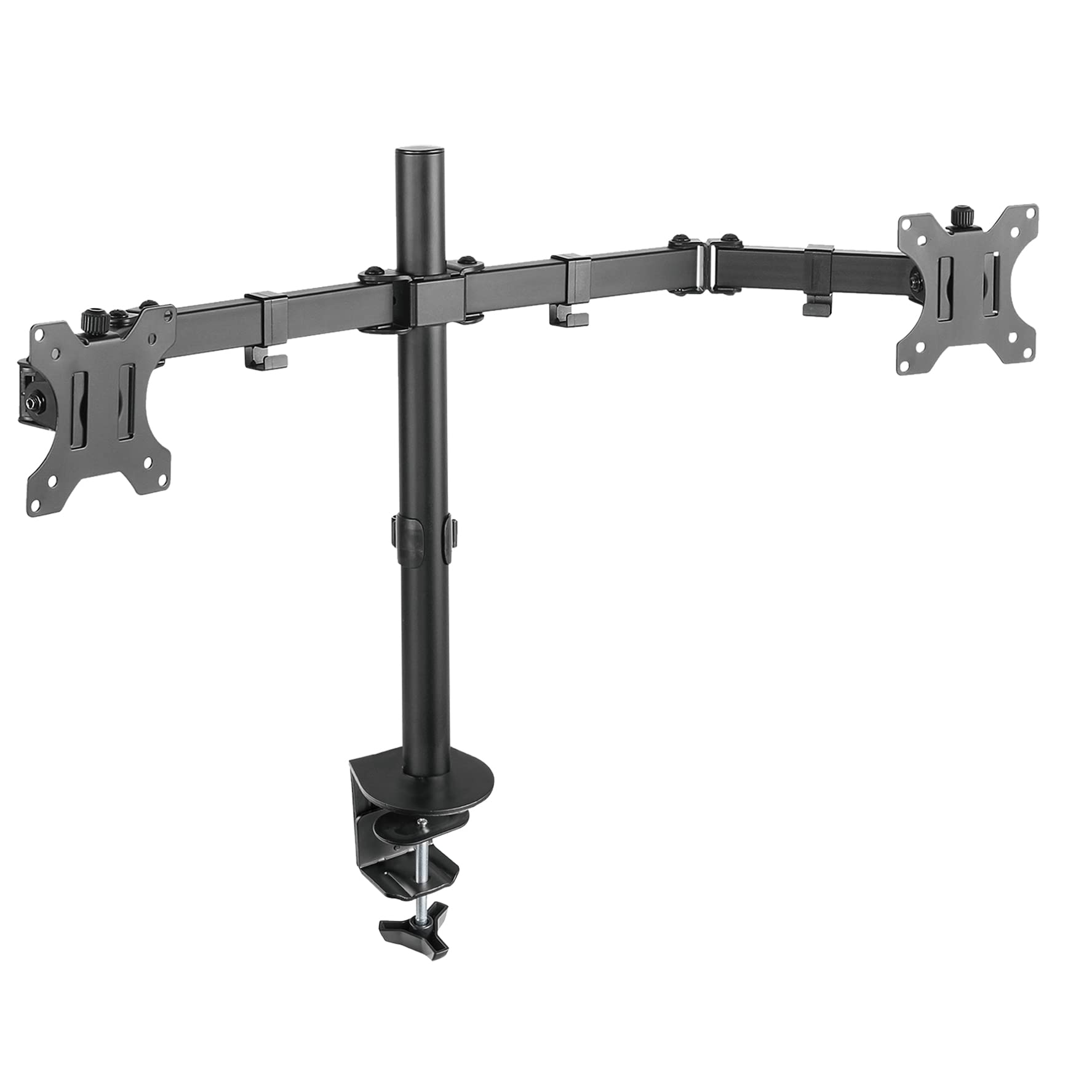 NewStar FPMA-D550DBLACK Supporto da tavolo per monitor nero doppio 16kg