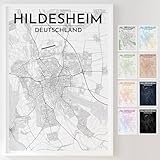 Mapdify Hildesheim personalisiertes Stadtposter, dein 