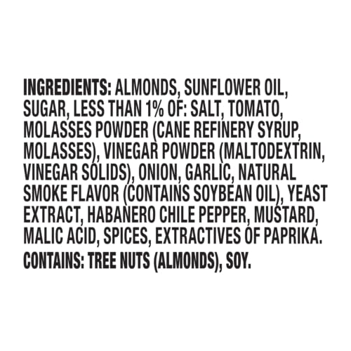 Image of Blue Diamond Almonds Habanero BBQ Snack Nuts, 6 oz, Pack of 1