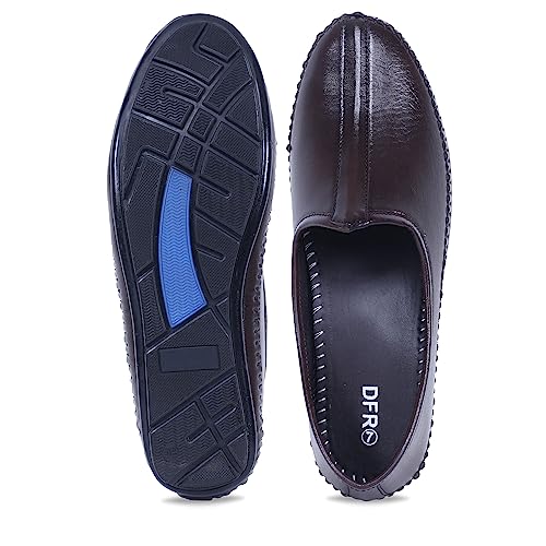 Image of DFR Loafers Sherwani Kurta Wedding Casual Juti Shoe for Men