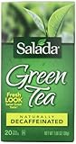 Salada Green Decaffeinated Tea, 20 Count Box (Pack of 6)