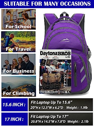 ProEtrade Backpack Bookbag for College Laptop Travel の商品画像 5