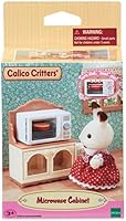Vista 2 de Calico Critters, muebles y decoración para casa de muñecas, gabinete para microondas