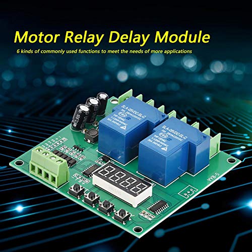 Module YYB-5 12V 24V relais de temporisation cycle commande moteur - 2