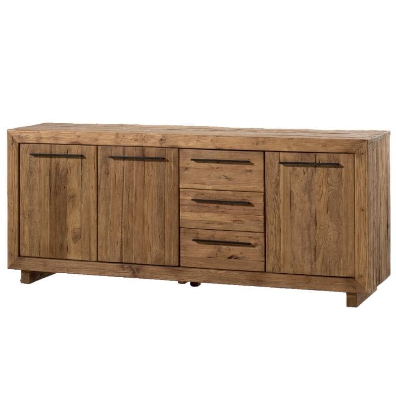 KaYu Meuble Enfilade Teck Massif 200cm Oregon Casita